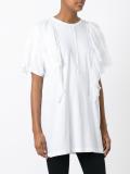 ruffled detailing T-shirt