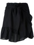 ruffled mini skirt 