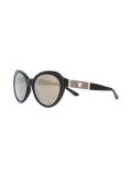 Medusa oval frame sunglasses