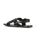 open toe strapped sandals