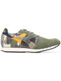 panelled sneakers