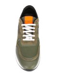 paneled lace-up sneakers