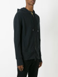 zipped hoodie 