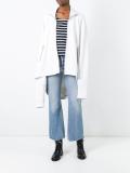 'Oversized'拉链开衫