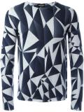 geometric pattern jumper