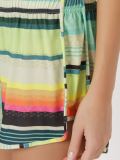 striped shorts