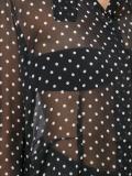 polka dot shirt