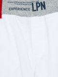 contrast waistband shorts