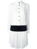 tuxedo shirt dress