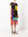 Sunset print dress