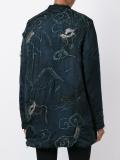 zipped oversized jacket