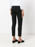slim-fit cropped trousers