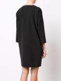 zip up cocoon dress