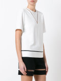 fishing line insert T-shirt