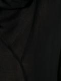 creased sheer longsleeved top