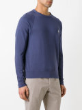 logo embroidered sweatshirt