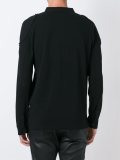 'Shoreham' collarless polo shirt