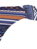 geometric print triangle top bikini set