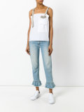 crystal embellished tank top