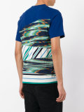 zigzag print T-shirt