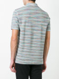 striped polo shirt