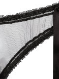 sheer pom-pom briefs