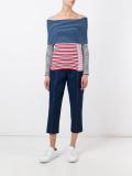 striped knit top 