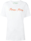 'mirror mirror' print T-shirt