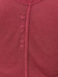 elongated semi-sheer tank