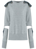 cut out details sweatshirt