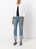 zipped cardigan 