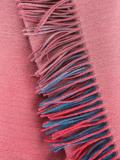 dégradé fringed scarf