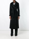 long belted coat