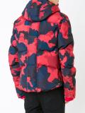 camouflage hooded padded jacket