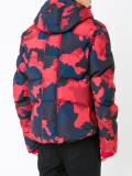 camouflage hooded padded jacket