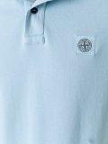 logo patch polo shirt 