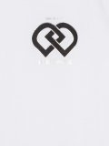 chest logo print T-shirt