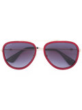 aviator metal temple sunglasses