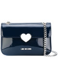 logo heart shoulder bag