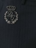 crown embroidered trousers