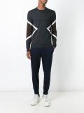 geometric patterned jumper