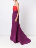 strapless 'Faille' dress