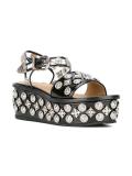 studded platform sandals