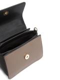 snakeskin detail crossbody bag 