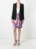palm trees print skirt 