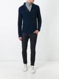 double-breasted cardigan