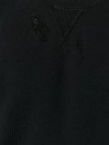 distressed sweatshirt
