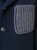 knitted pocket blazer 