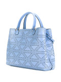 perforated detail tote bag