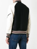 panelled bomber jacket 